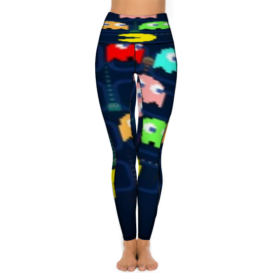 Custom Women's All Over Printed High Waist Yoga Skinny Pants