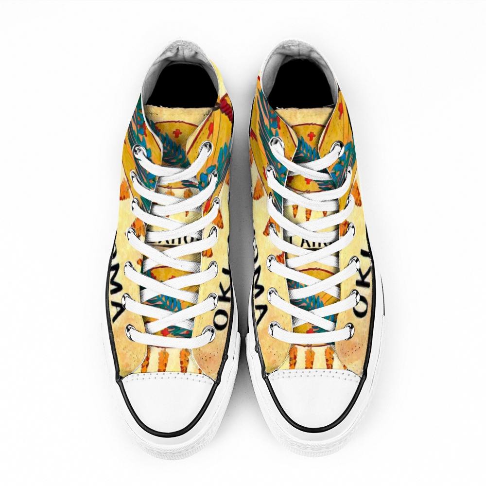 Custom Shoes Unisex High Top Canvas Shoes