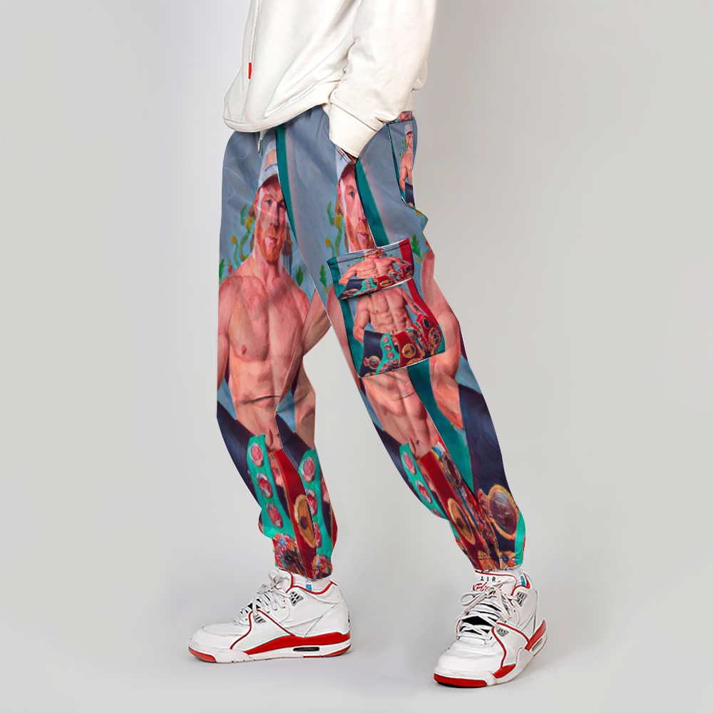 Custom Unisex All Over Print Long Casual Baggy Jogger Pants