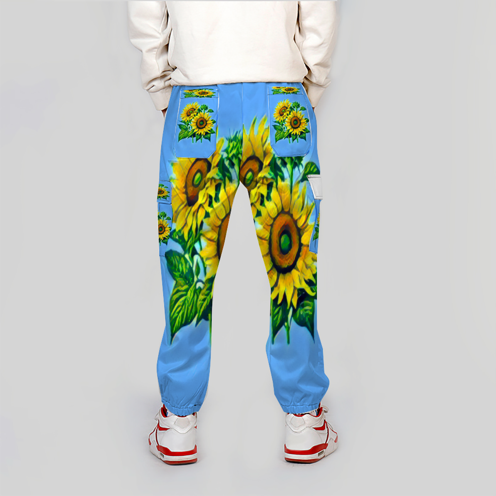 Custom Unisex All Over Print Long Casual Baggy Jogger Pants