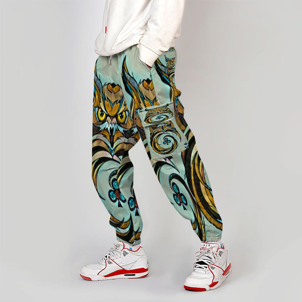 Custom Unisex All Over Print Long Casual Baggy Jogger Pants