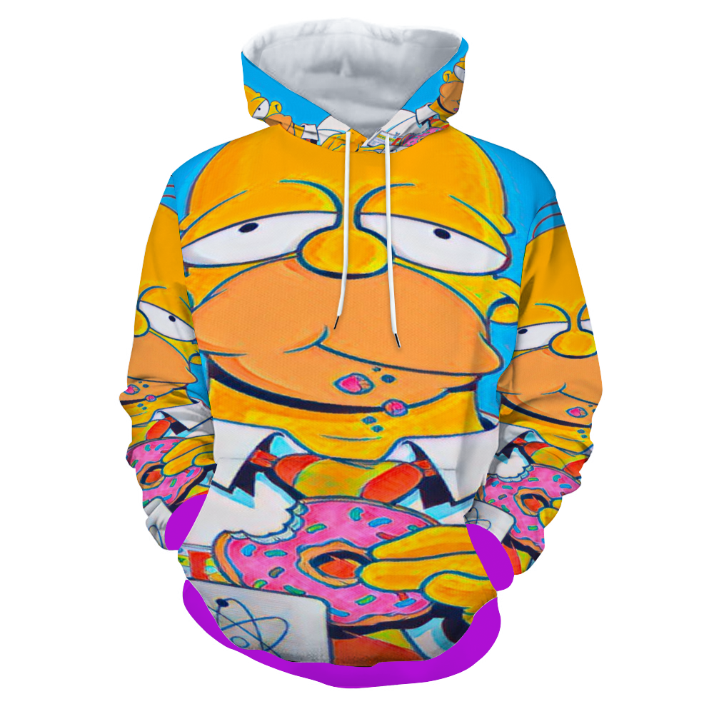 Customizable Unisex All Over Print Plush Hoodies with Pockets