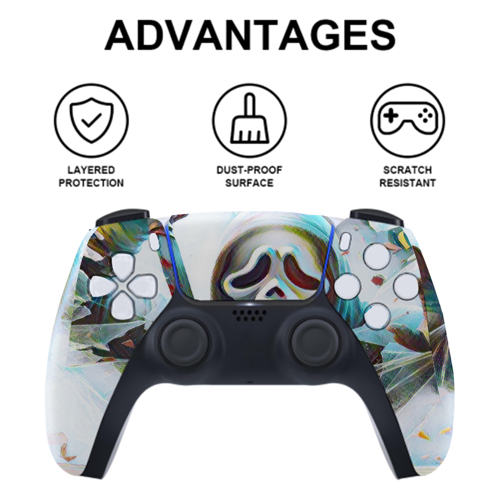 Custom  Sticker for PS5 Controller PS5 Console Sticker  Digital Version and Disc Version