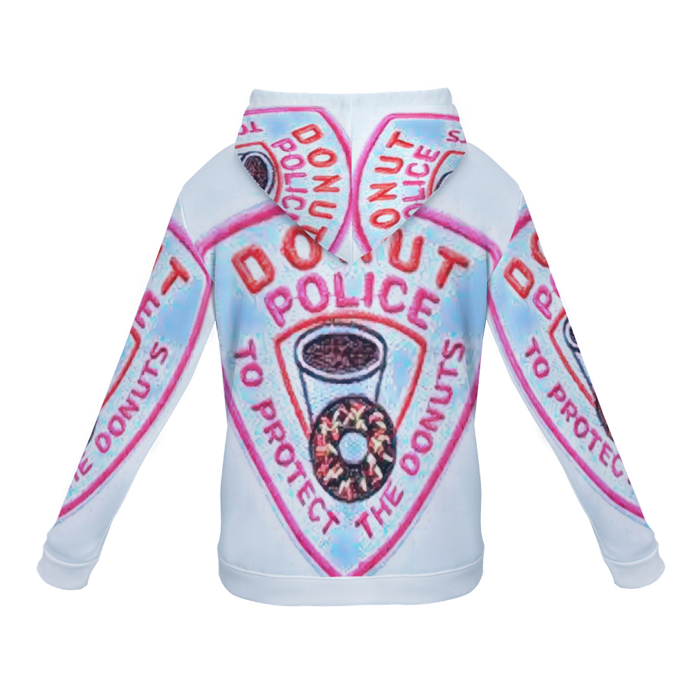 Customizable Unisex All Over Print Plush Hoodies with Pockets