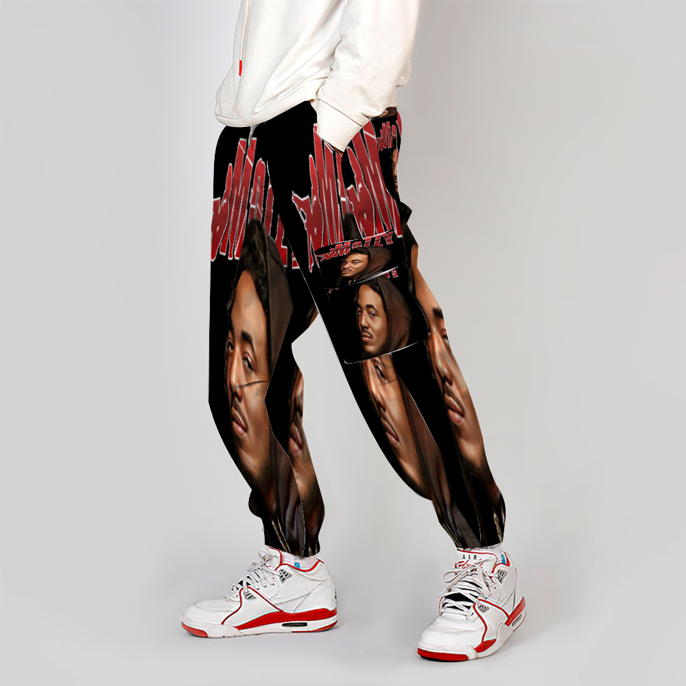 Custom Unisex All Over Print Long Casual Baggy Jogger Pants