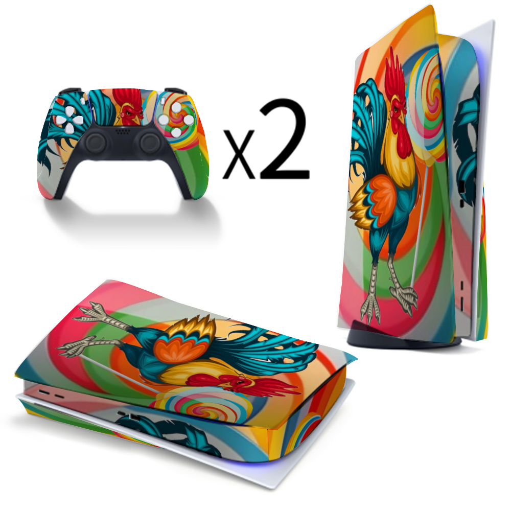 Custom  Sticker for PS5 Controller PS5 Console Sticker  Digital Version and Disc Version