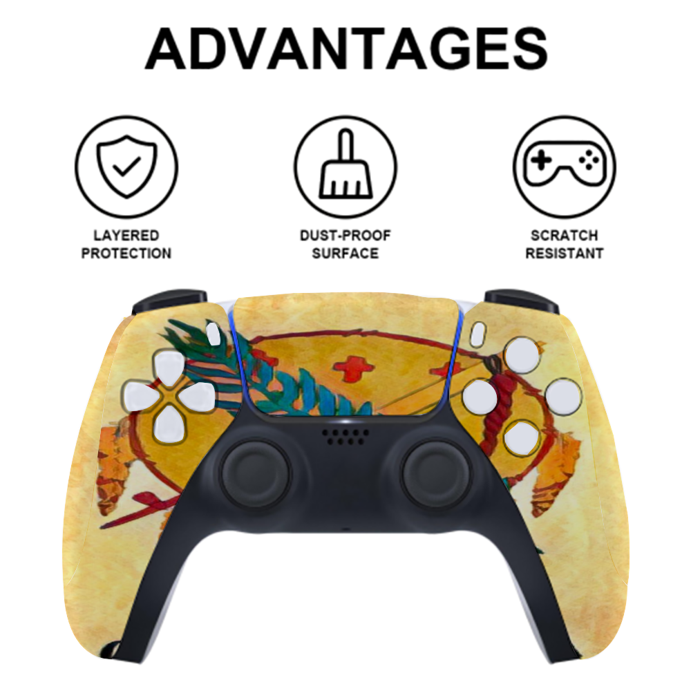 Custom  Sticker for PS5 Controller PS5 Console Sticker  Digital Version and Disc Version