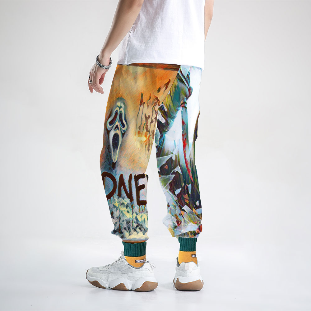 Custom Unisex All Over Print Long Casual Baggy Jogger Pants