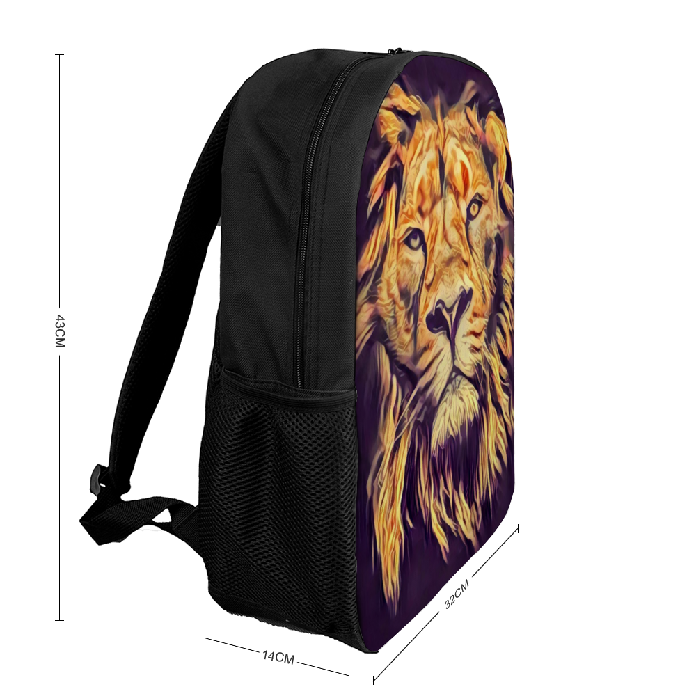 Custom Bag Travel Backpack Fashion Shoulders Bag 12.6" x 16.9" x 5.5"