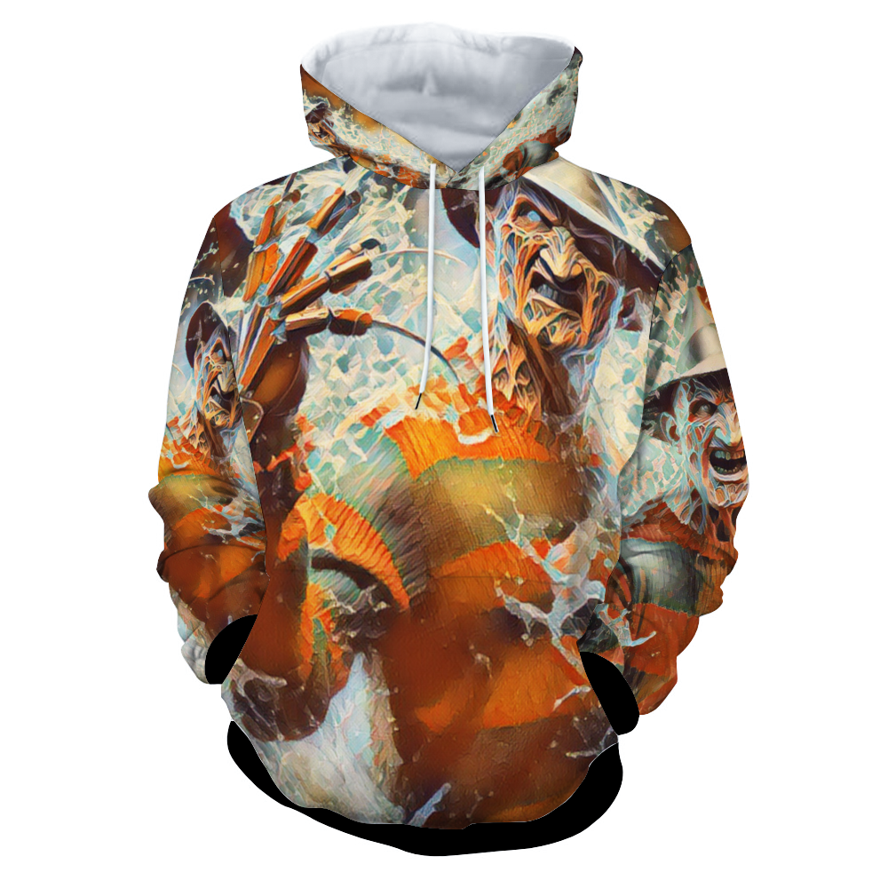 Customizable Unisex All Over Print Plush Hoodies with Pockets