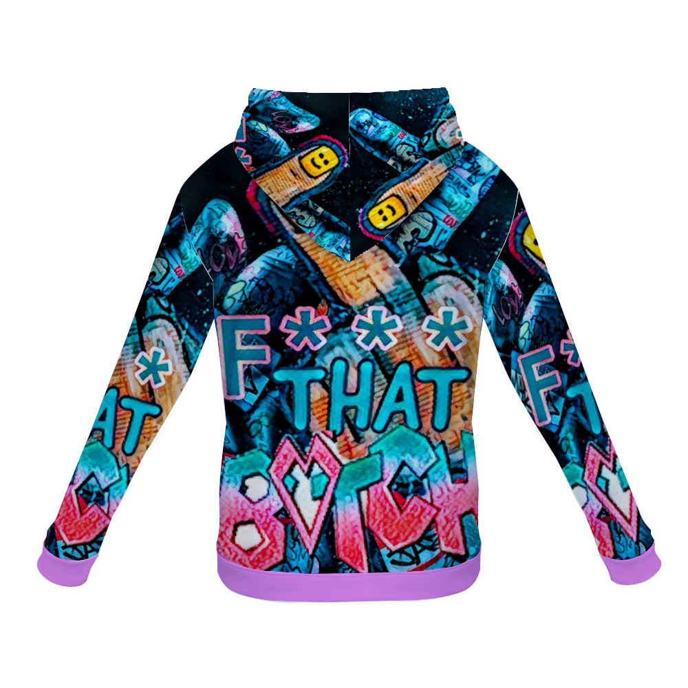 Customizable Unisex All Over Print Plush Hoodies with Pockets