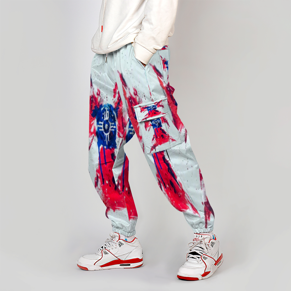 Custom Unisex All Over Print Long Casual Baggy Jogger Pants