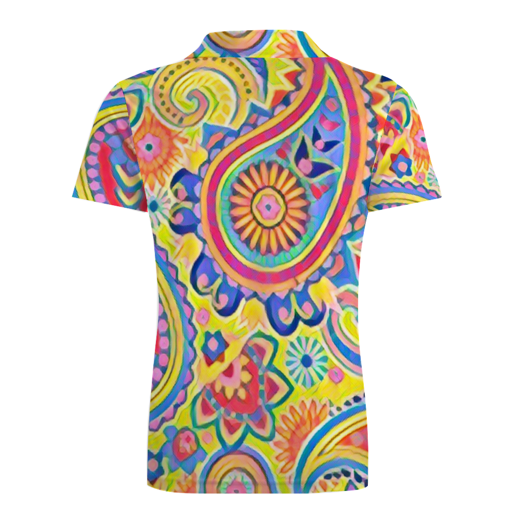 Custom All Over Print POLO Shirt Men's Classic Shirt Tees