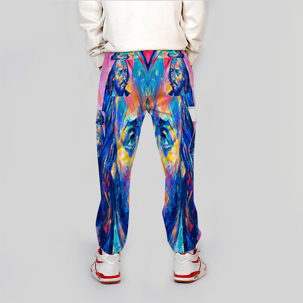 Custom Unisex All Over Print Long Casual Baggy Jogger Pants