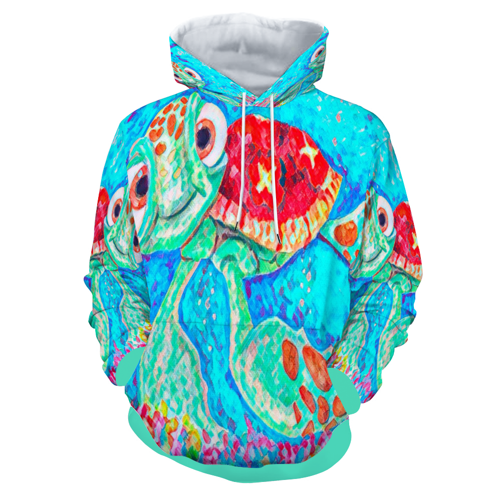 Customizable Unisex All Over Print Plush Hoodies with Pockets