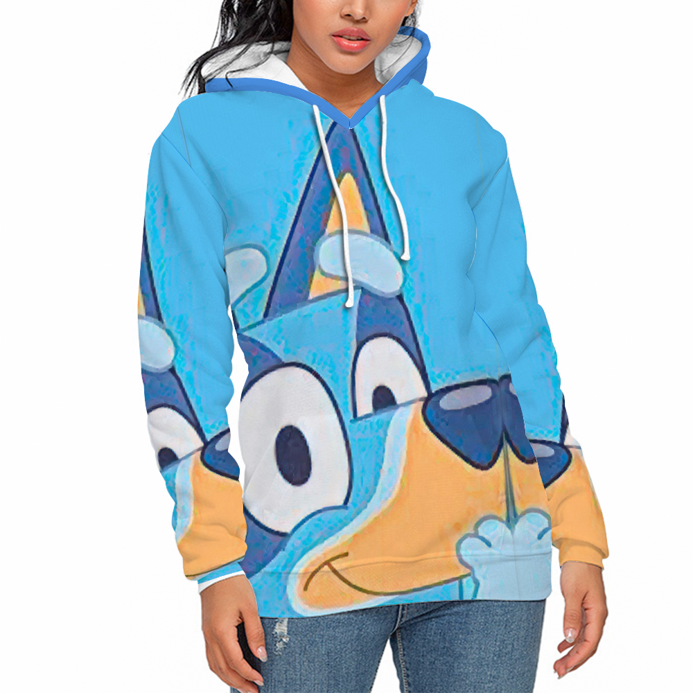 Custom Hoodies Unisex All Over Print Plush Hoodies with Pockets