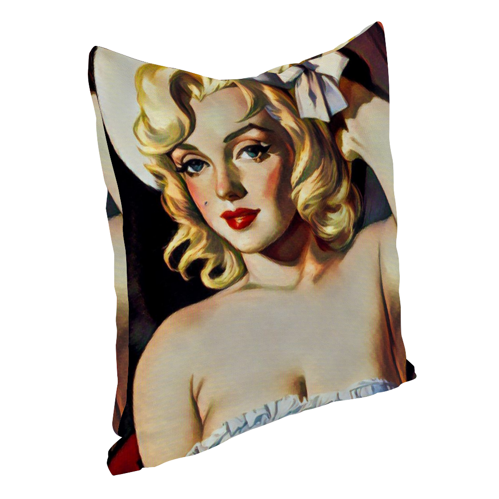 Custom Multisize Cotton Polyester Pillowcases 2 Sides Same Design