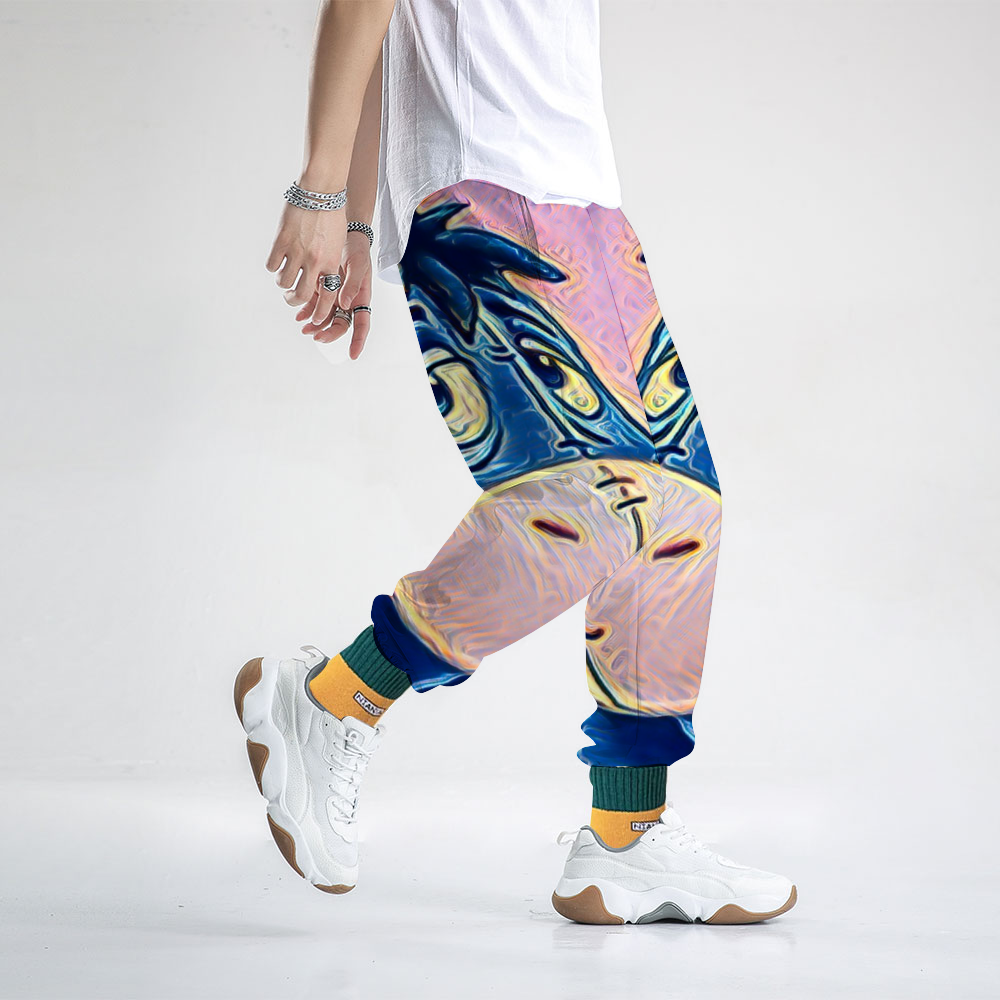 Custom Unisex All Over Print Long Casual Baggy Jogger Pants