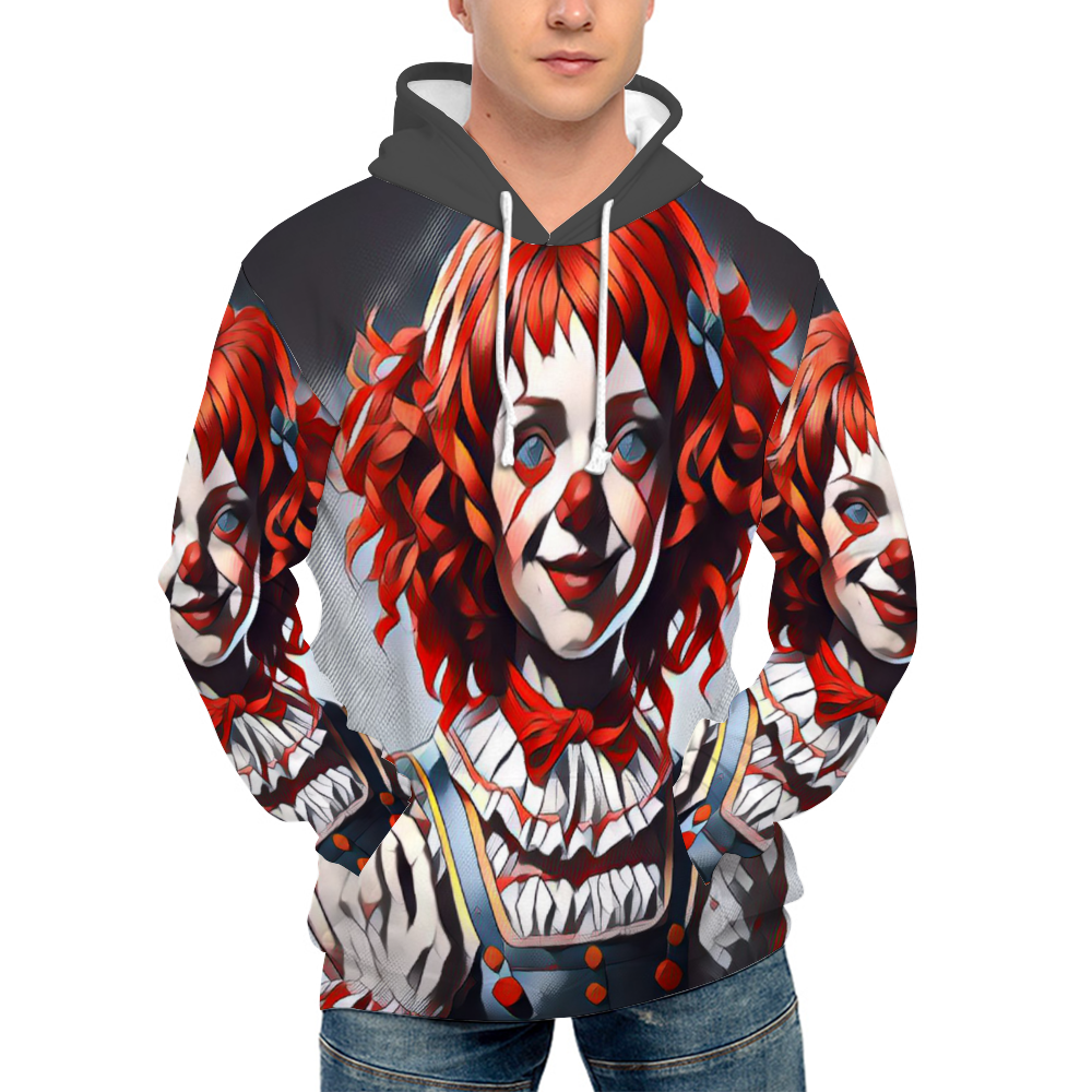 Custom Hoodies Unisex All Over Print Plush Hoodies with Pockets