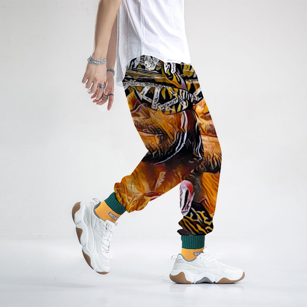 Custom Unisex All Over Print Long Casual Baggy Jogger Pants