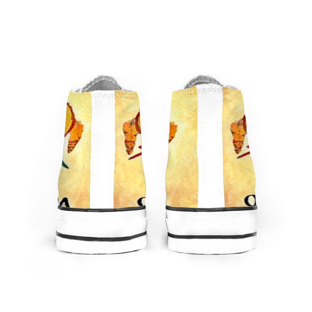 Custom Shoes Unisex High Top Canvas Shoes