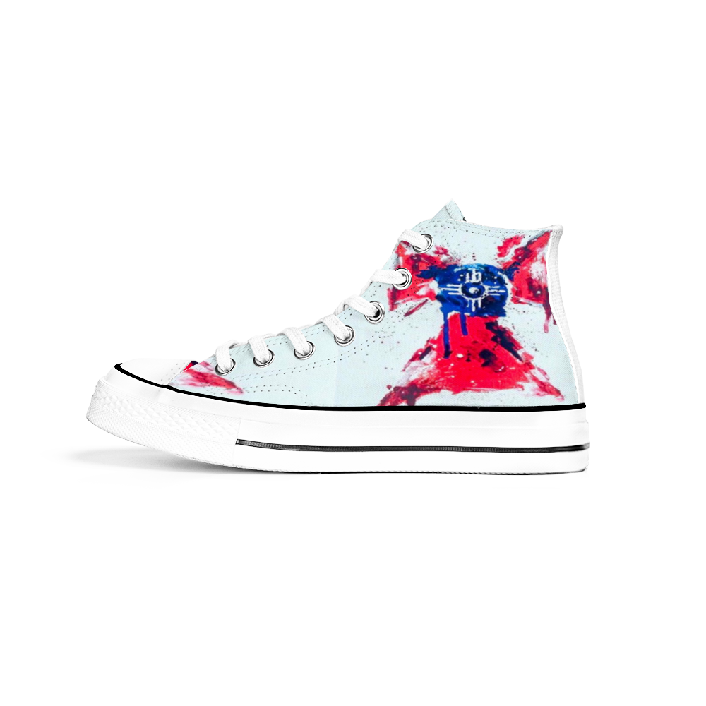 Custom Shoes Unisex High Top Canvas Shoes