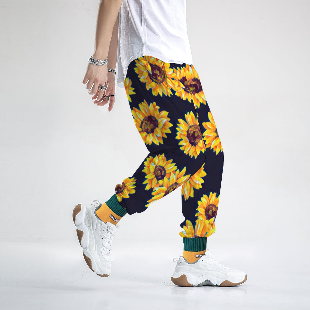 Custom Unisex All Over Print Long Casual Baggy Jogger Pants