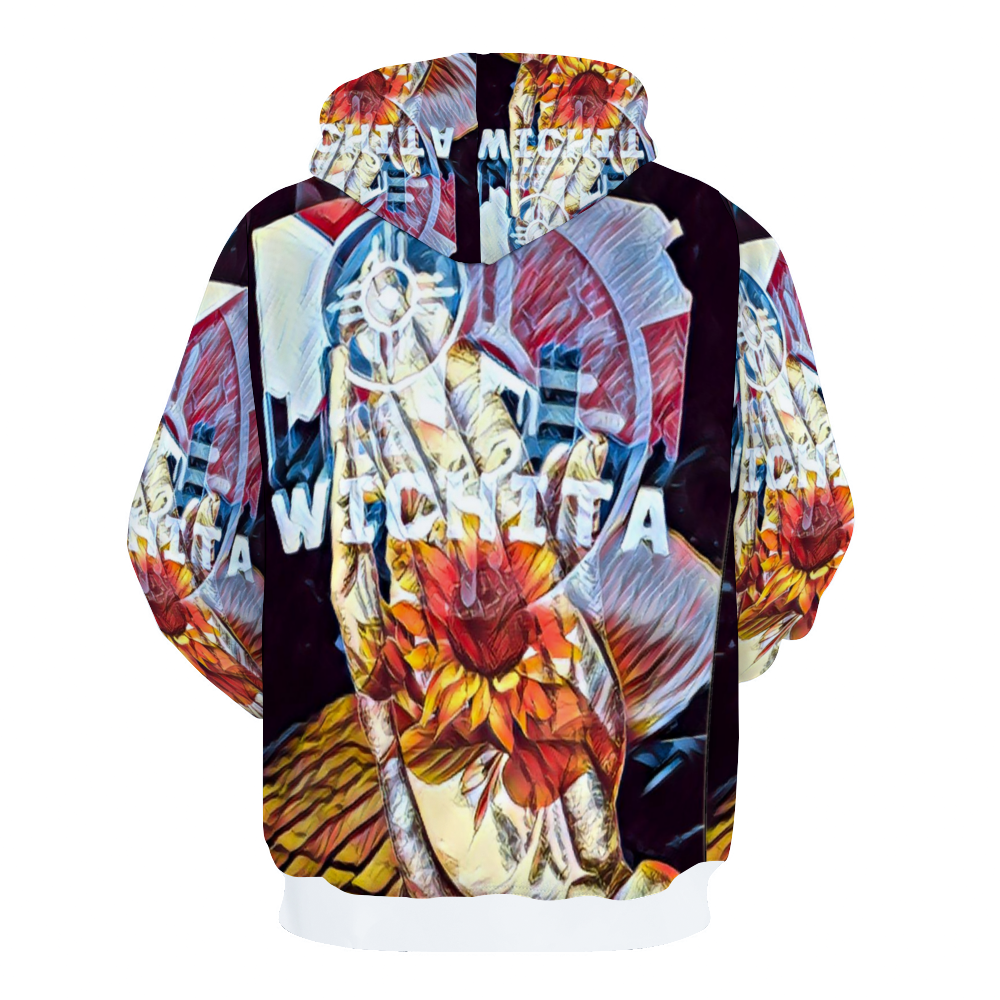 Customizable Unisex All Over Print Plush Hoodies with Pockets