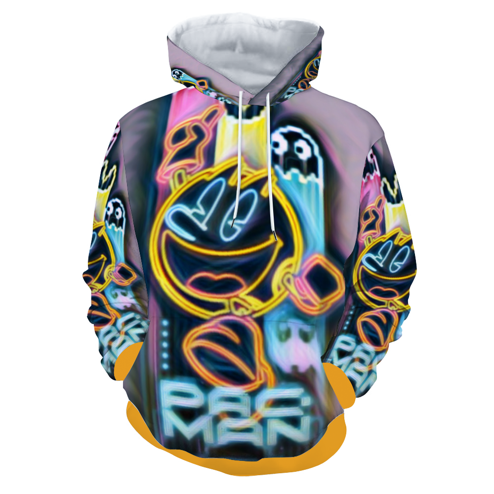 Customizable Unisex All Over Print Plush Hoodies with Pockets