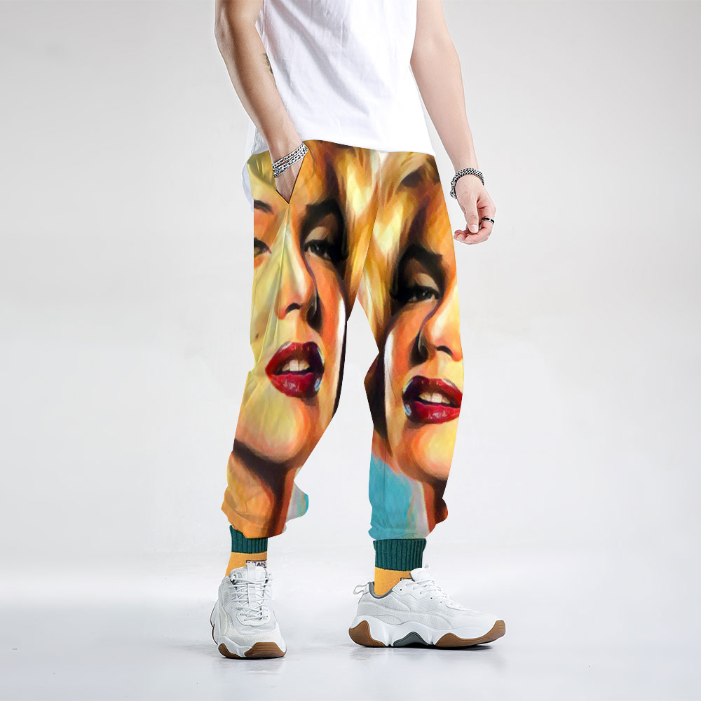 Custom Unisex All Over Print Long Casual Baggy Jogger Pants