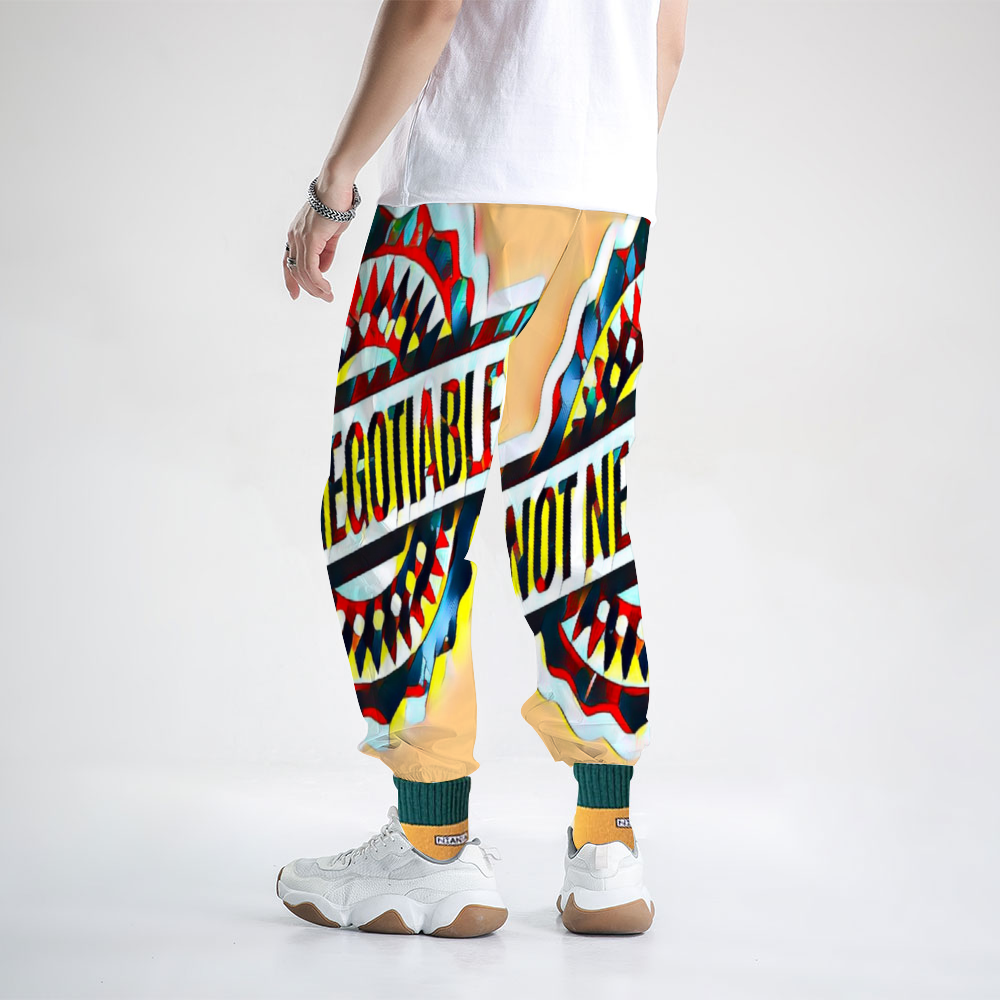 Custom Unisex All Over Print Long Casual Baggy Jogger Pants