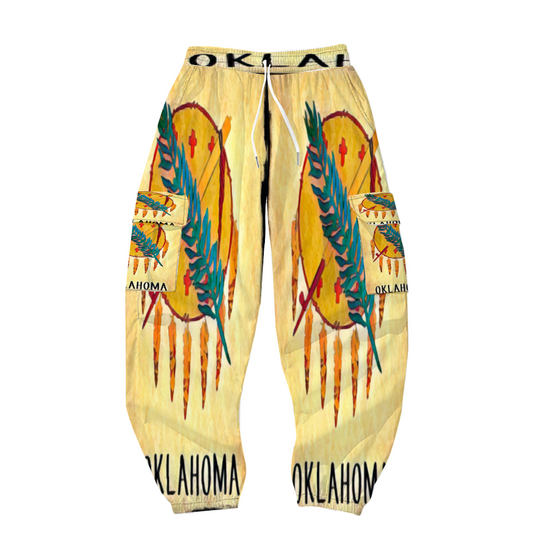 Custom Unisex All Over Print Long Casual Baggy Jogger Pants