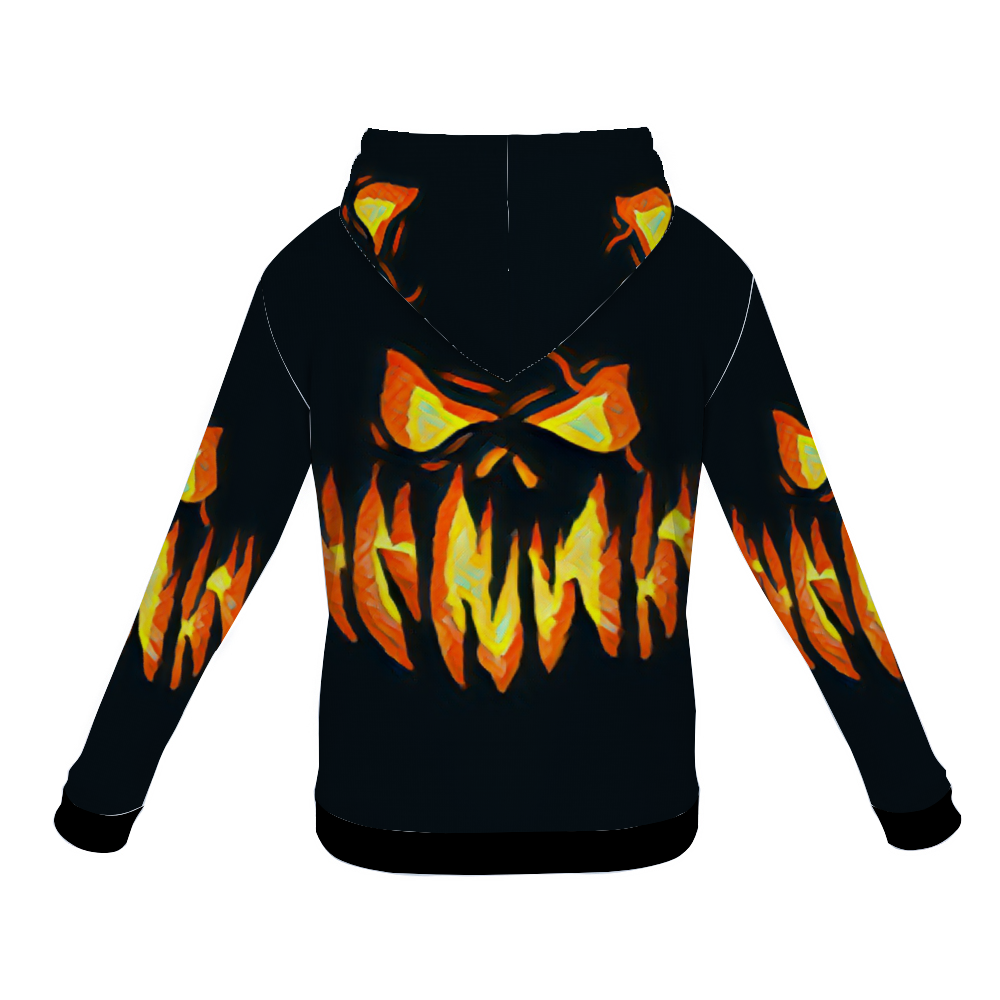 Customizable Unisex All Over Print Plush Hoodies with Pockets