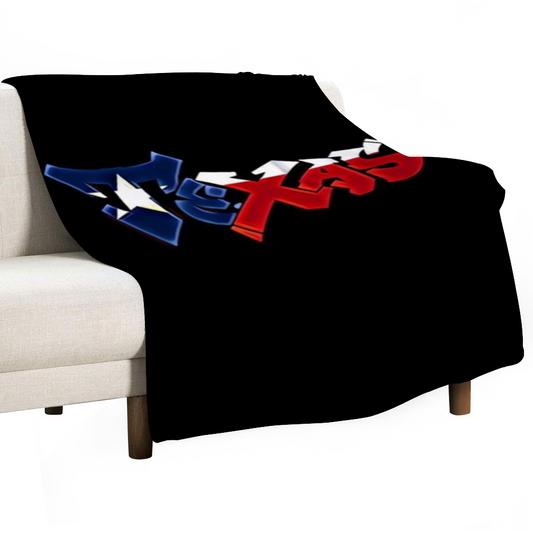 60" × 80" Custom Blankets Thin Flannel Blanket 1 Side Printing