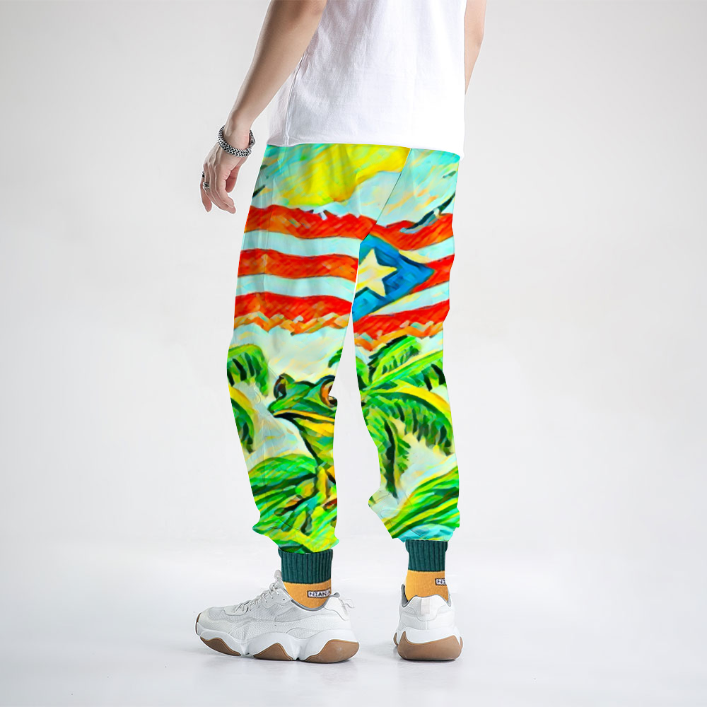 Custom Unisex All Over Print Long Casual Baggy Jogger Pants