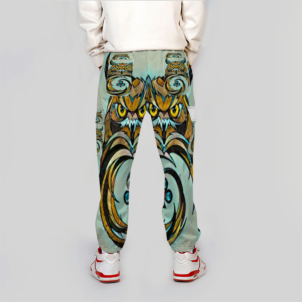 Custom Unisex All Over Print Long Casual Baggy Jogger Pants