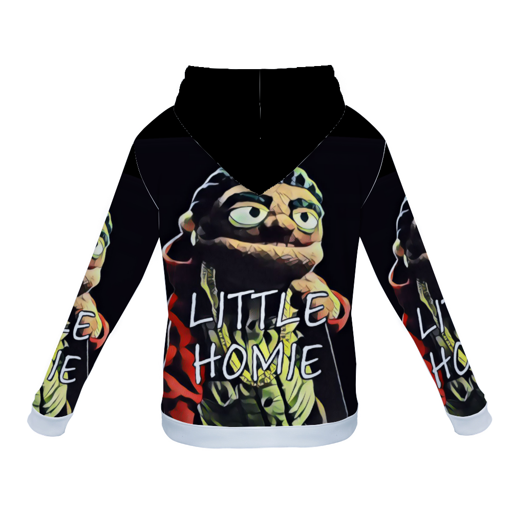 Customizable Unisex All Over Print Plush Hoodies with Pockets