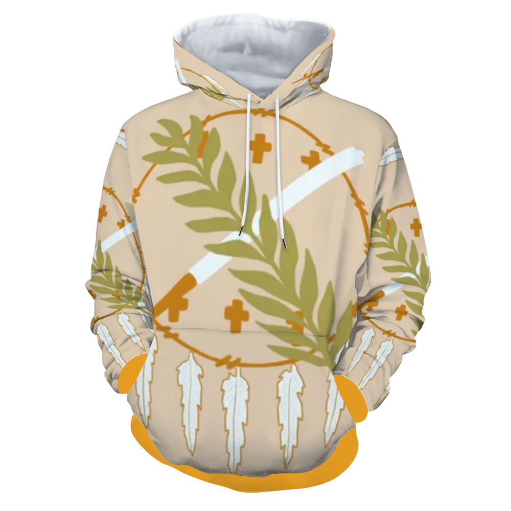 Customizable Unisex All Over Print Plush Hoodies with Pockets