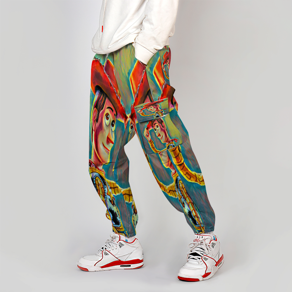 Custom Unisex All Over Print Long Casual Baggy Jogger Pants