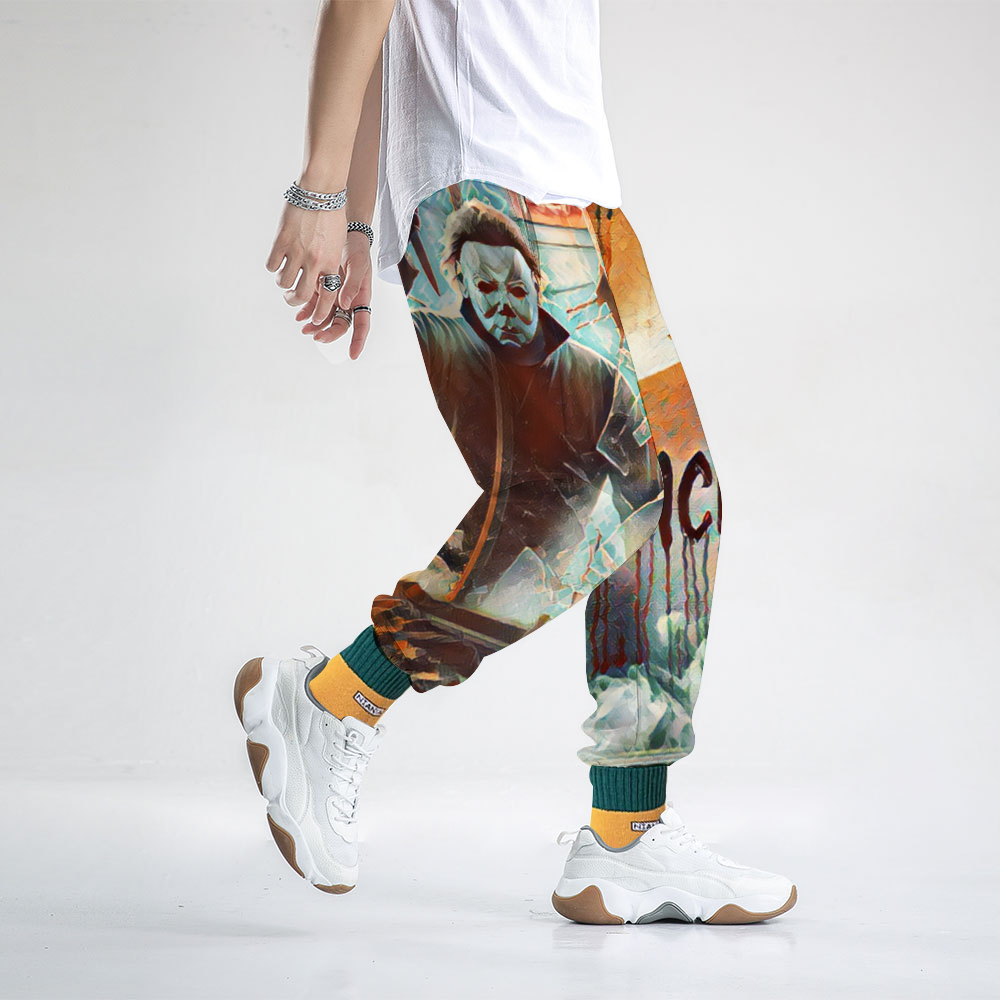 Custom Unisex All Over Print Long Casual Baggy Jogger Pants