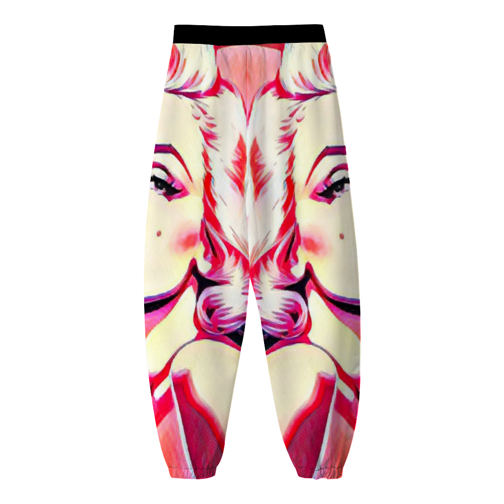 Custom Unisex All Over Print Long Casual Baggy Jogger Pants