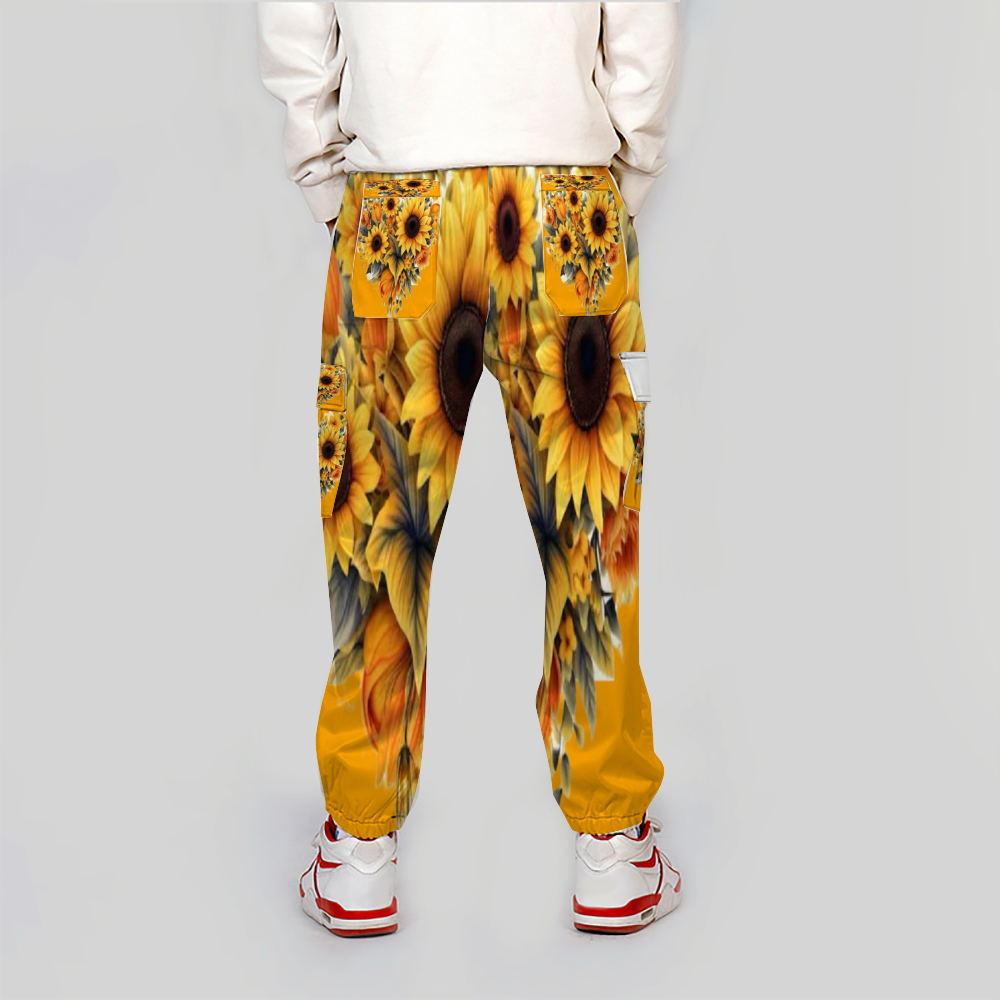 Custom Unisex All Over Print Long Casual Baggy Jogger Pants