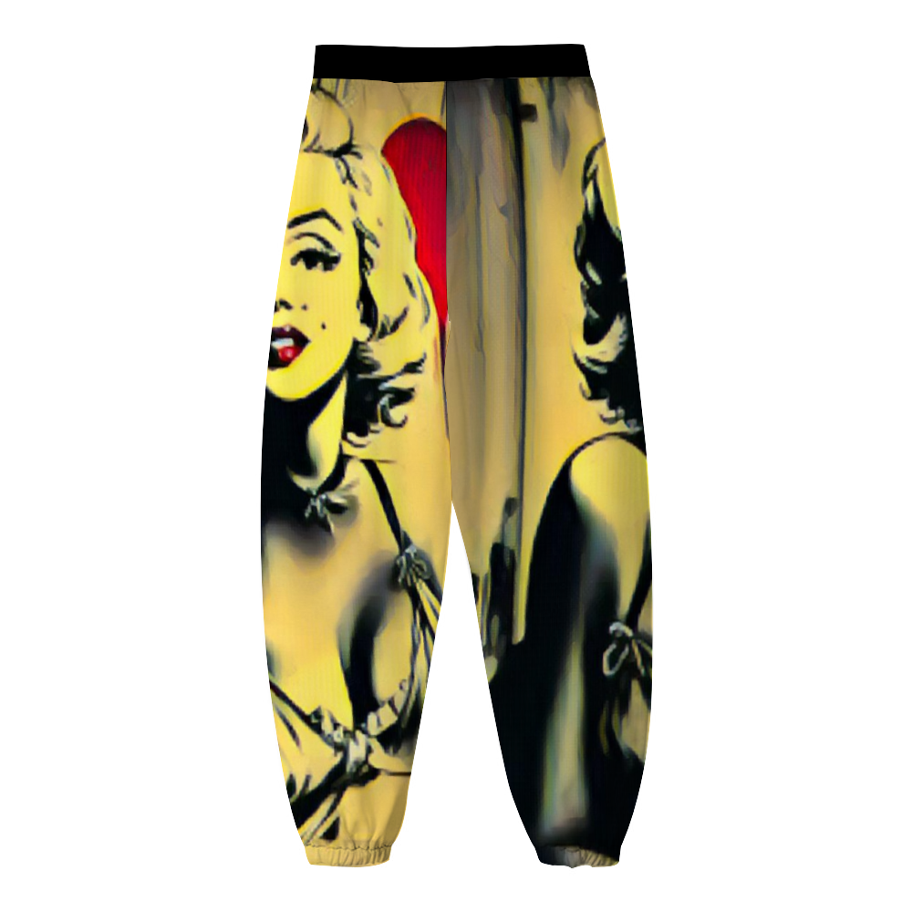 Custom Unisex All Over Print Long Casual Baggy Jogger Pants