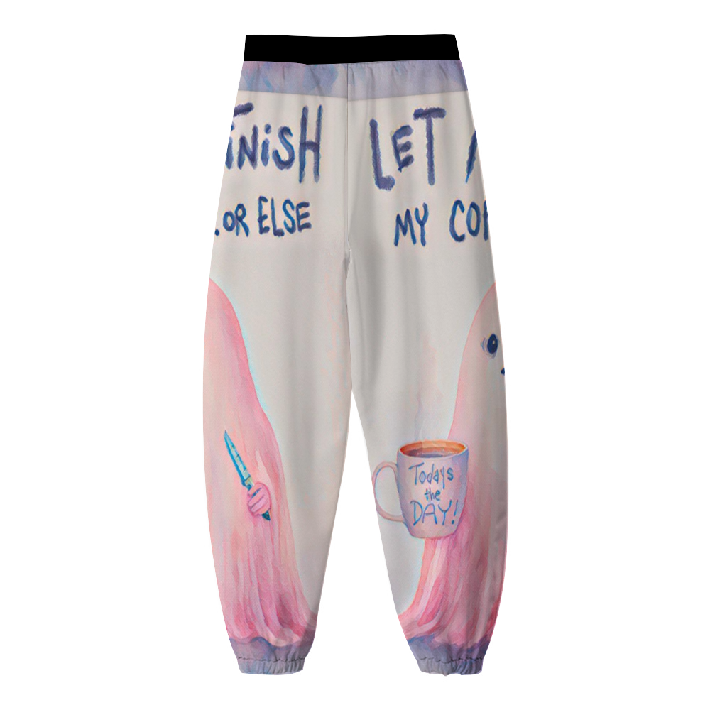 Custom Unisex All Over Print Long Casual Baggy Jogger Pants