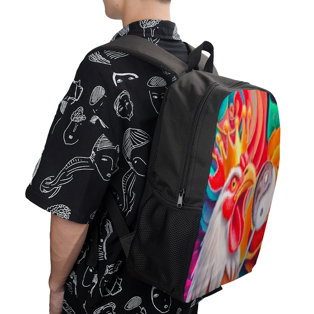 Custom Bag Travel Backpack Fashion Shoulders Bag 12.6" x 16.9" x 5.5"