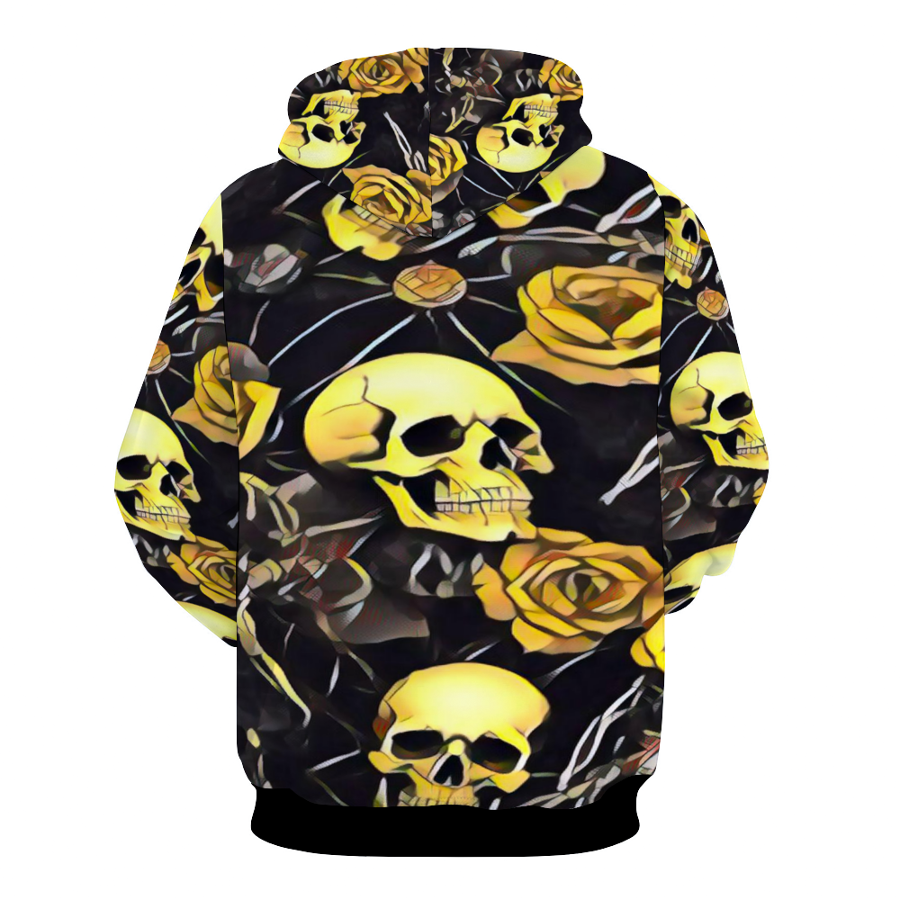 Customizable Unisex All Over Print Plush Hoodies with Pockets