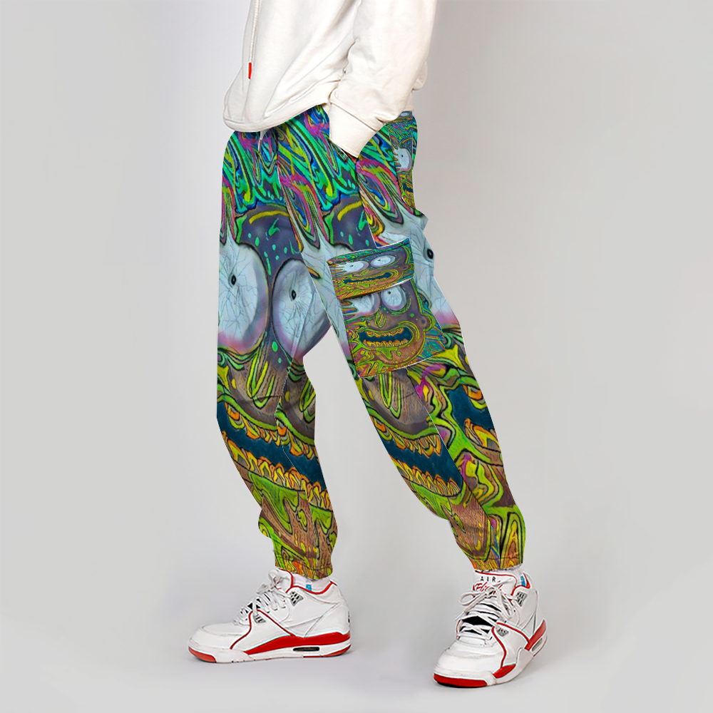 Custom Unisex All Over Print Long Casual Baggy Jogger Pants