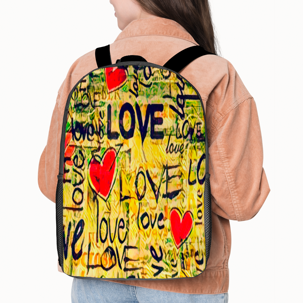 Custom Bag Travel Backpack Fashion Shoulders Bag 12.6" x 16.9" x 5.5"