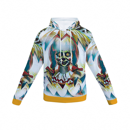 Customizable Unisex All Over Print Plush Hoodies with Pockets