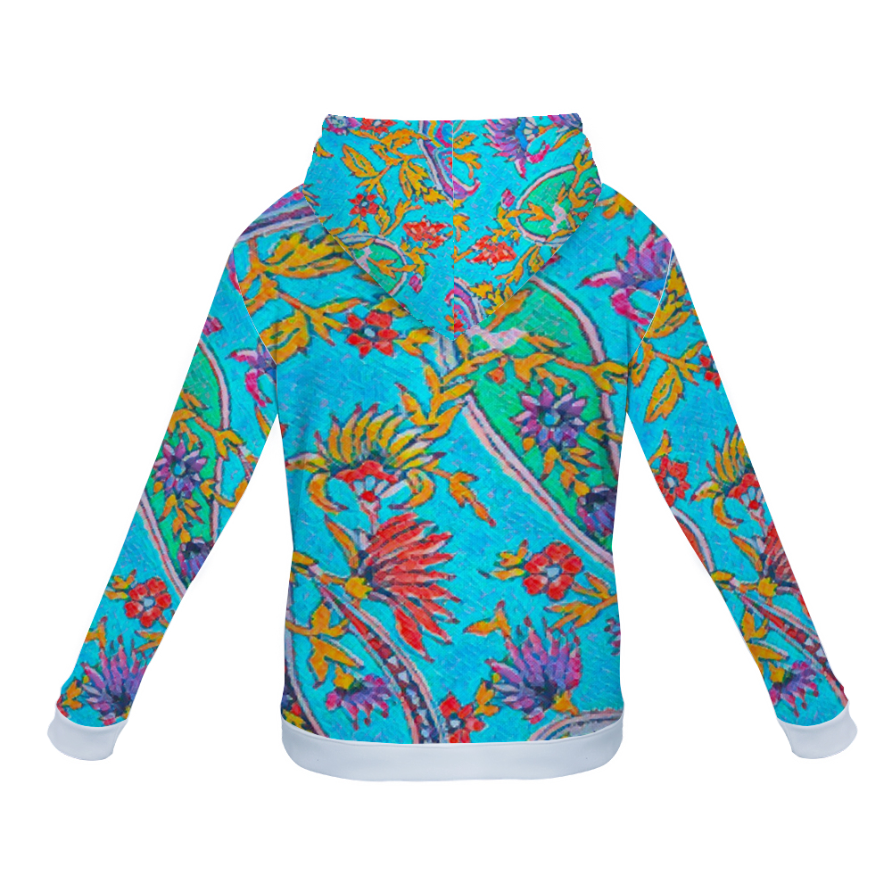 Customizable Unisex All Over Print Plush Hoodies with Pockets